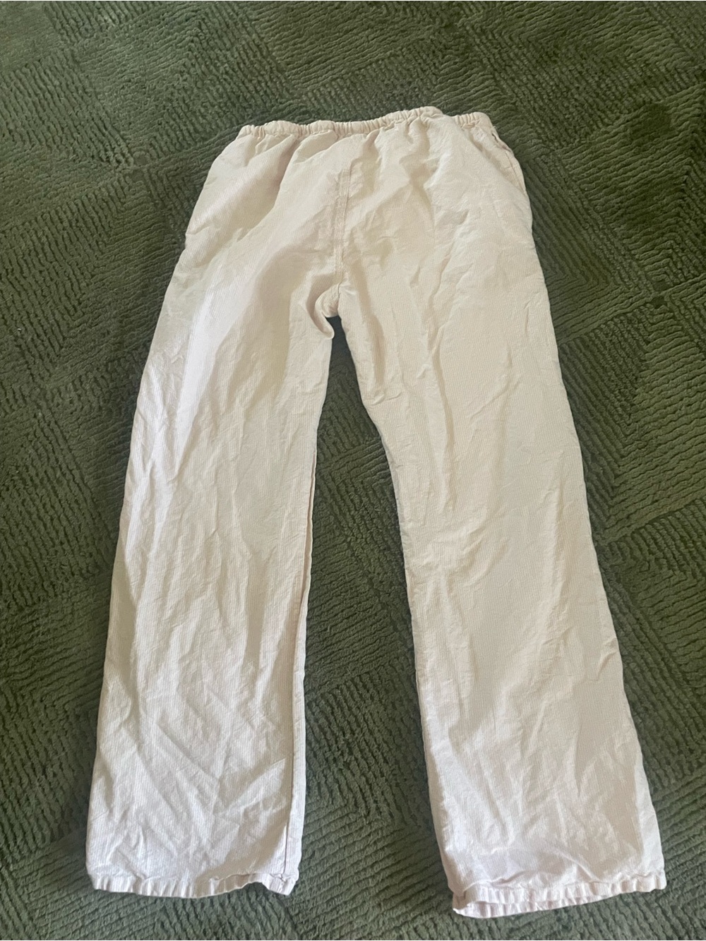 Brandy Melville Light Pink Drawstring Lounge Pants - Picture 2 of 4